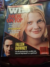 DREW BARRYMORE, OLIVIA NEWTON JOHN ,ROBERT DOWNEY JR, CHUCK FAULKNER,