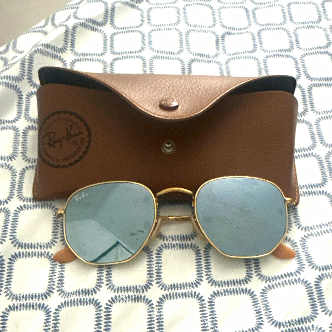 Ray-Ban Blue Mirrored Sunglasses for Women for sale | eBay