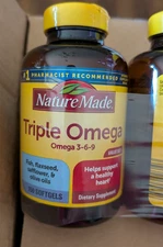 Nature Made Triple Omega 3-6-9 (150 Softgels) ~EXP: 01/2026