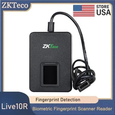 ZKTeco Live10R Biometric Fingerprint Scanner Reader Sensor USB 500 dpi
