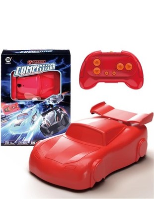 Passion Dual Mode Wall Climbing Remote Control Car Red Portable Size Toy