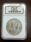 1899 O Morgan Silver Dollar $1 NGC MS64 Bright White
