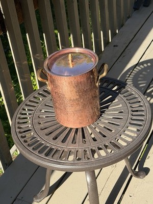 Stunning 6qt Copper Soup Pot By Williams Sonoma  Made In France