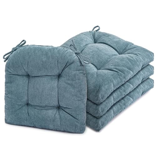 Cushions For Dining Chairs Set Of Tufted Textured And Non 4 