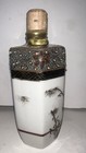Shimizu-yaki Hexagon Porcelain Perfume Bottle Spout/cork/hole EUC — photo 9