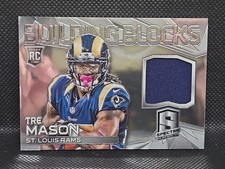 2014 Panini Spectra #BB-TM Tre Mason Building Blocks Jerseys #159/199