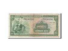 [#156678] Banknote, GERMANY - FEDERAL REPUBLIC, 20 Deutsche Mark, 1949, 1949-08-