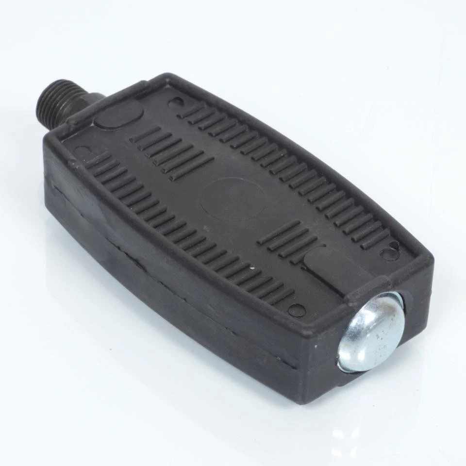 Paire de pédale droite gauche noire type ATOM pour mobylette Peugeot 103 M14x125 - Photo 3/3