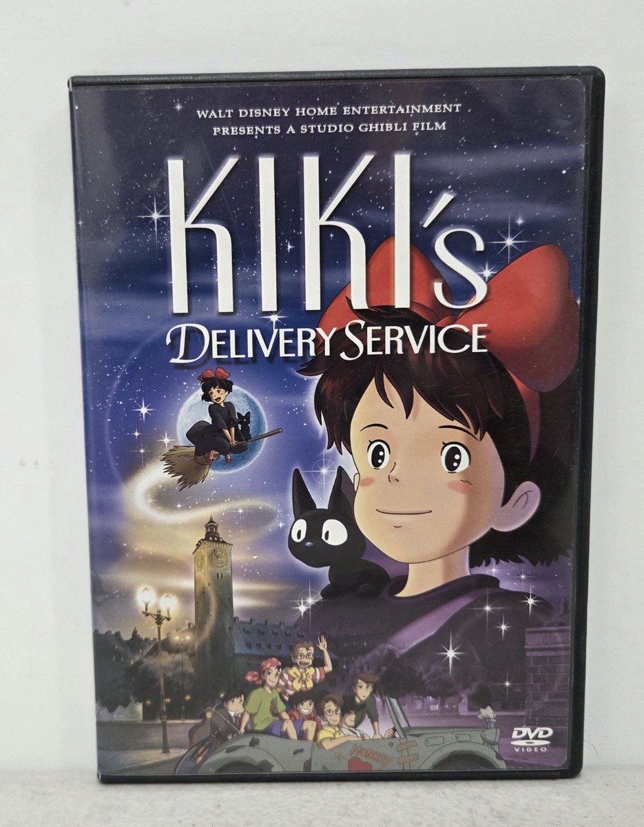 Kiki's Delivery Service 2 DVD Set 1989 Hayao Miyazaki Jiji Witches
