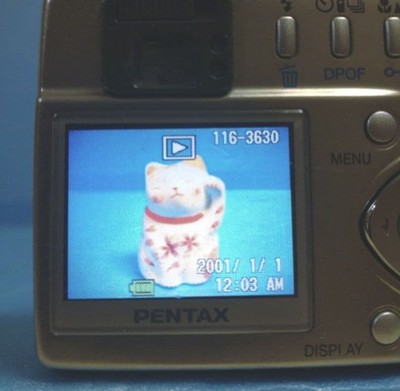 PENTAX Optio 330 Compact Digital Camera Tested Silver with
