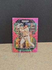 2022 Panini Prizm Draft Picks - Lamar King Jr. #PDP120 Neon Pink Velocity Prizm