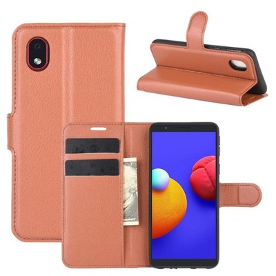 Für Samsung Galaxy A01 Core / M01 Core Litchi Texture Vibration Schutzhülle