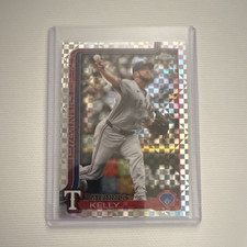 Topps 2024 Chrome Update Merrill Kelly X-Fractor Texas Rangers USC162