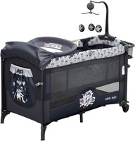 5 In 1 Travel Cot, Foldable Baby Bedside Sleeper with Bassinet, Diaper Change