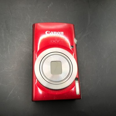 Canon IXY 200 PowerShot ELPH 185 Digital Camera 20MP Red From