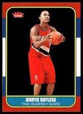 2008-09 Fleer 1986-87 Rookies Jerryd Bayless Portland Trail Blazers #86R-172