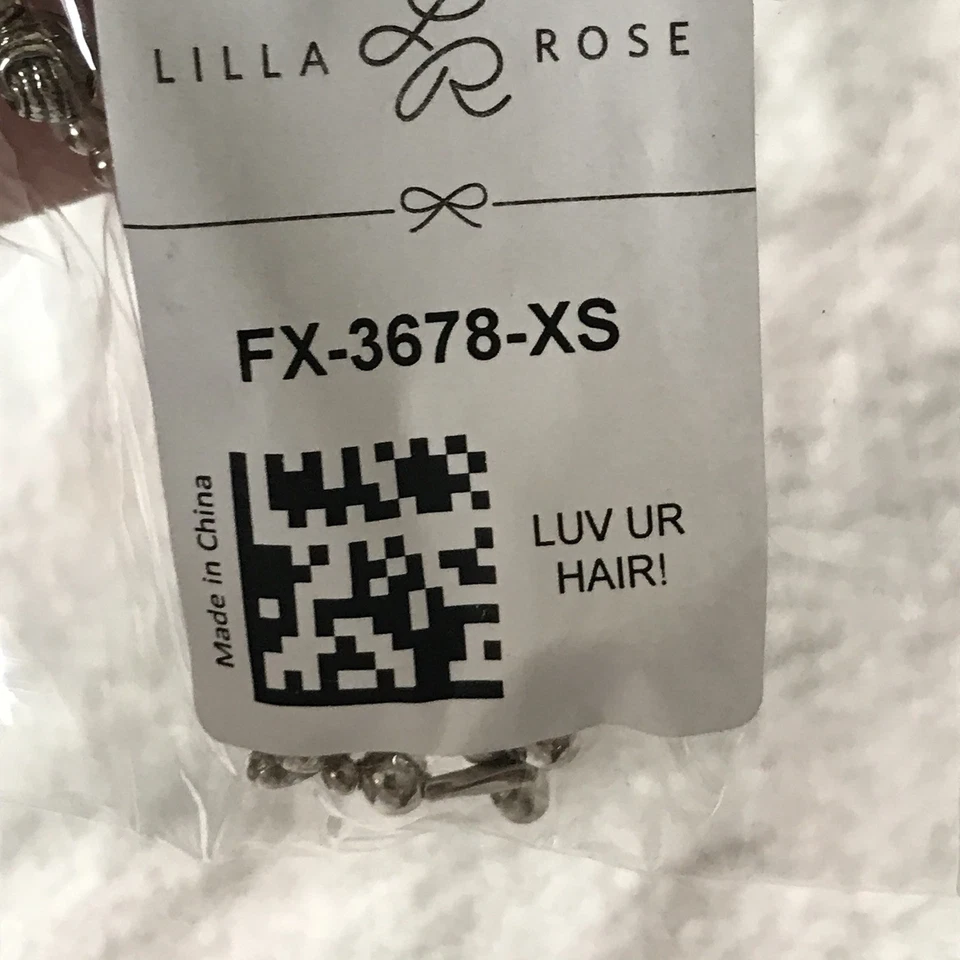 Lilla Rose Crescent Moon Flexi Clip Talla XS Accesorio para el Cabello #3678 Nuevo Foto 3 de 3