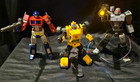 Pro built lot of 3 Transformer models from Flame Toys  Modified With LED'S — photo 1