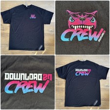 Download Festival 2023 Crew T-Shirt XL 20th Anniversary Metallica Slipknot Rare