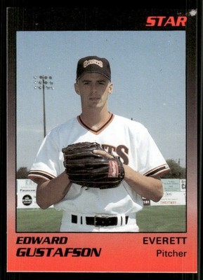 1989 Star Everett Giants EDWARD GUSTAFSON RC GIANTS GIG HARBOR WA