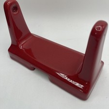 VTGRetro Mid-Century MCM Porcelain Simply Red Toilet Paper Holder Wall Mount