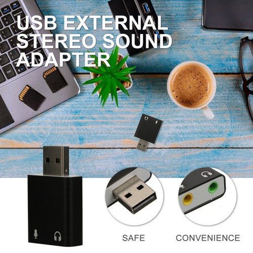 7 .1 USB External Sound Card Headphone Converter Stereo Audio Adapter - 第 8/12 張圖片