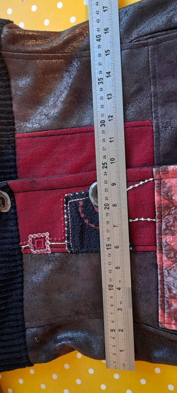 Save The Queen Mesh Patchwork Trench Boho Vintage… - image 7