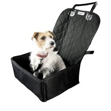 Muttstuff & Co Dog Car Seat - Waterproof Booster Seat Puppy Seat Belt, 2-In-1 Se
