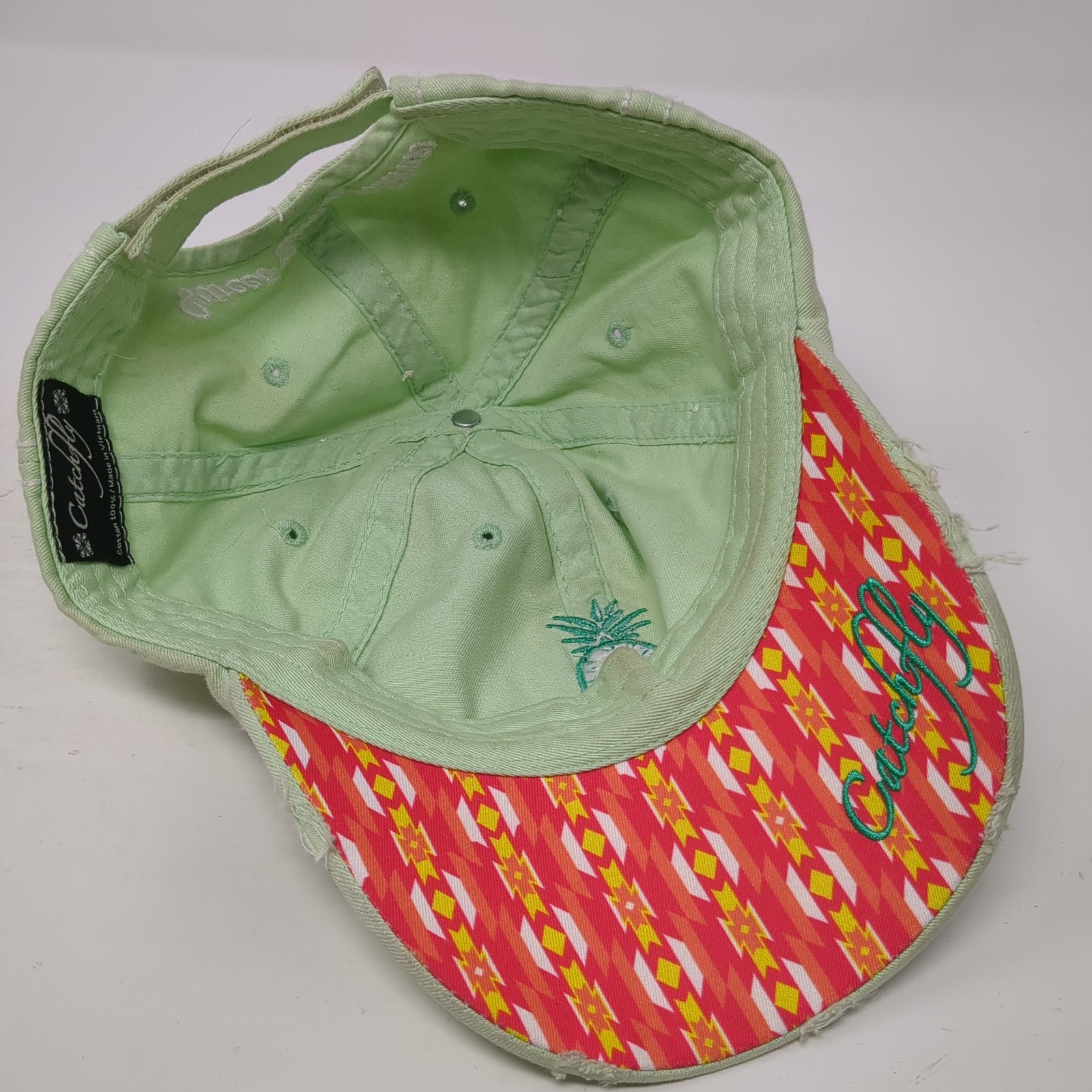 Pineapple Sweet Summertime Strapback Hat Green On… - image 8