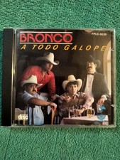Bronco CD A Todo Galope 1989 .. Zeus Azteka Korajje Sammy Halcón Vagos Bukis