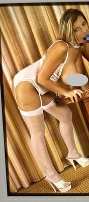 35mm Color Slide - Busty Sara Jay Original Pinup Adult Star Model