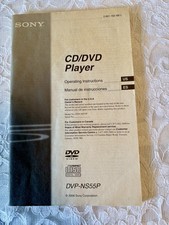 2006 SONY CD/DVD Player Operation Manual,DVP- NS55P