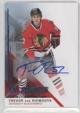 2014-15 SP Game Used Rookies Blue Auto Trevor van Riemsdyk #196 Auto 0af