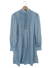 ALEXA CHUNG FOR AG Jeanskleid Damen Kleid Gr. DE 36 blau Casual-Look