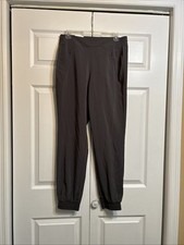 NWT Calvin Klein Size S Small Performance Pull On Jogger Pants Gray Zip Pockets