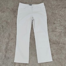 Brooks Brothers Cotton Khaki Slacks 8 Straight Leg Womens
