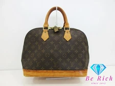 Y0914 Louis Vuitton LOUIS VUITTON Handbag Monogram Alma M51130 Brown LV Logo Sho