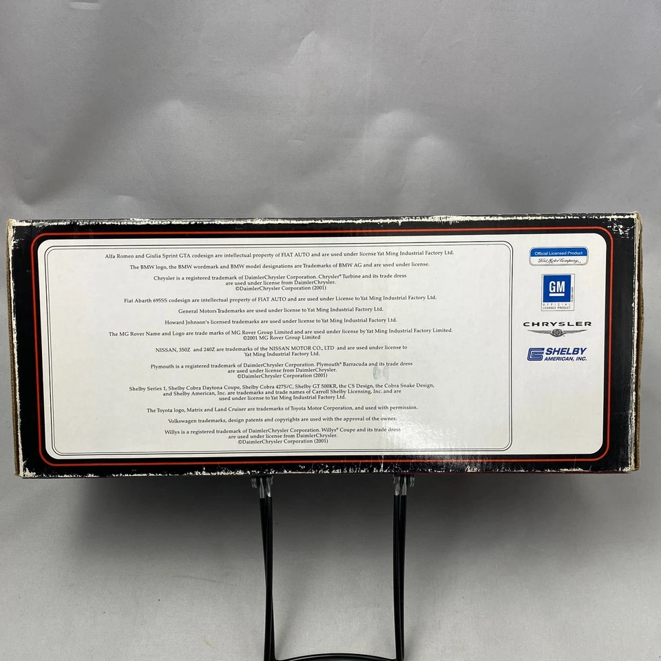 Coche diecast vintage 2001 Yat Ming Volkswagen W12 Nardo 1:18 firma de carretera 92488 Foto 3 de 4