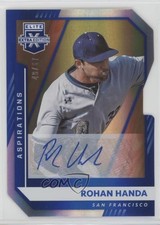 2021 Panini Elite Extra Edition 40/67 Rohan Handa #146 Auto 11pj