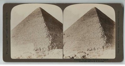 EGYPT EGYPT #PP1334 GIZA CHEOPS THE LARGEST PYRAMID 1899
