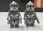 2 Custom LEGO 104th Phase 1 Clone Trooper Minifigures