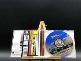 Sega Rally Championship w/spine (Sega Saturn,1995) from japan