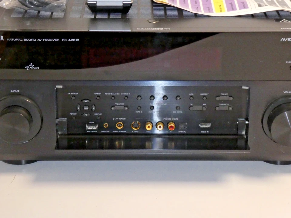 Yamaha RX-A2010 9.2 High-End AV-Receiver in Schwarz inkl. FB, 2 Jahre Garantie - Bild 4 von 4