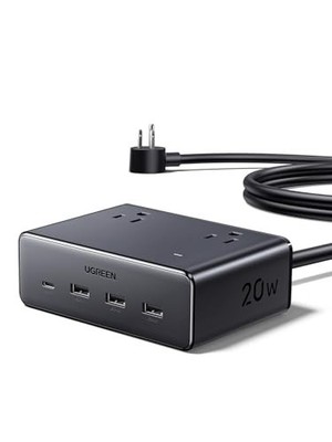 UGREEN Nexode 8-Port GaN Power Strip, Cruise Essentials, Desktop Charging