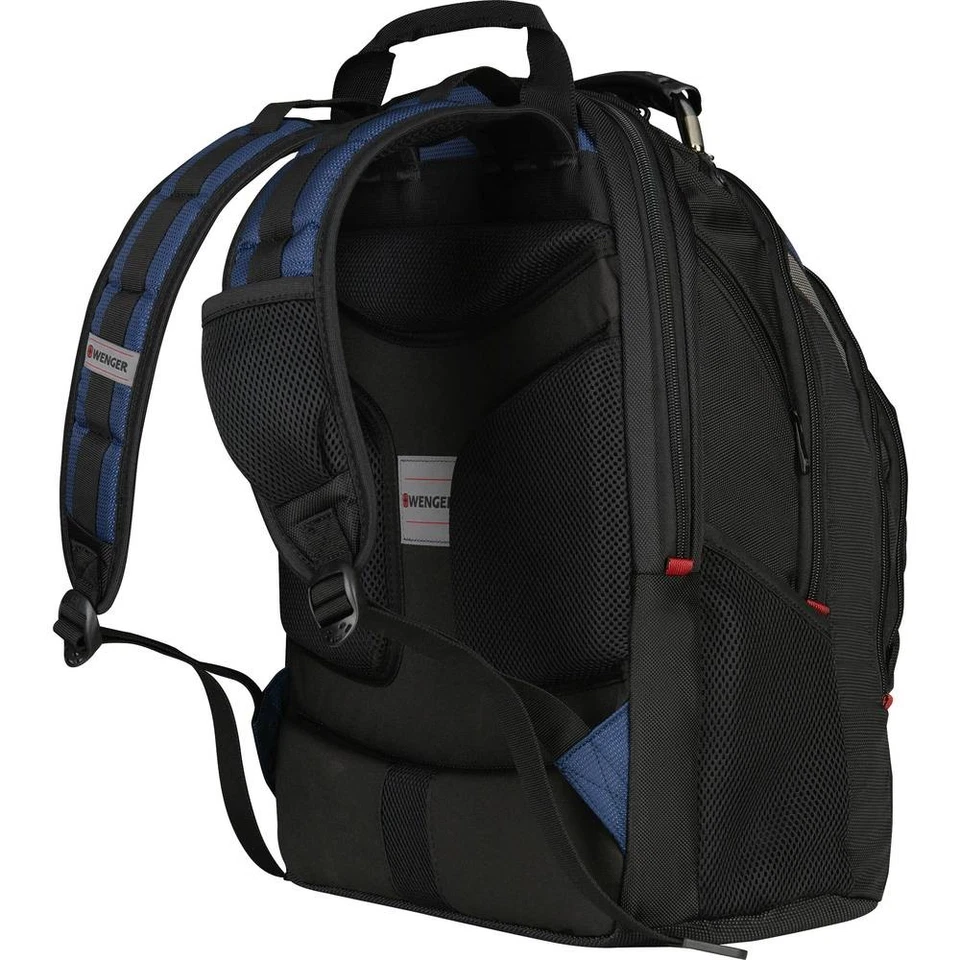 Wenger Notebook Rucksack IBEX Passend für maximal: 43,9 cm (17,3) Blau, Schwarz - Bild 2 von 4