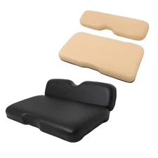 Front Seat Cushion For EZGO RXV 2008-Up Models Golf Cart Seat Bottom & Backrest