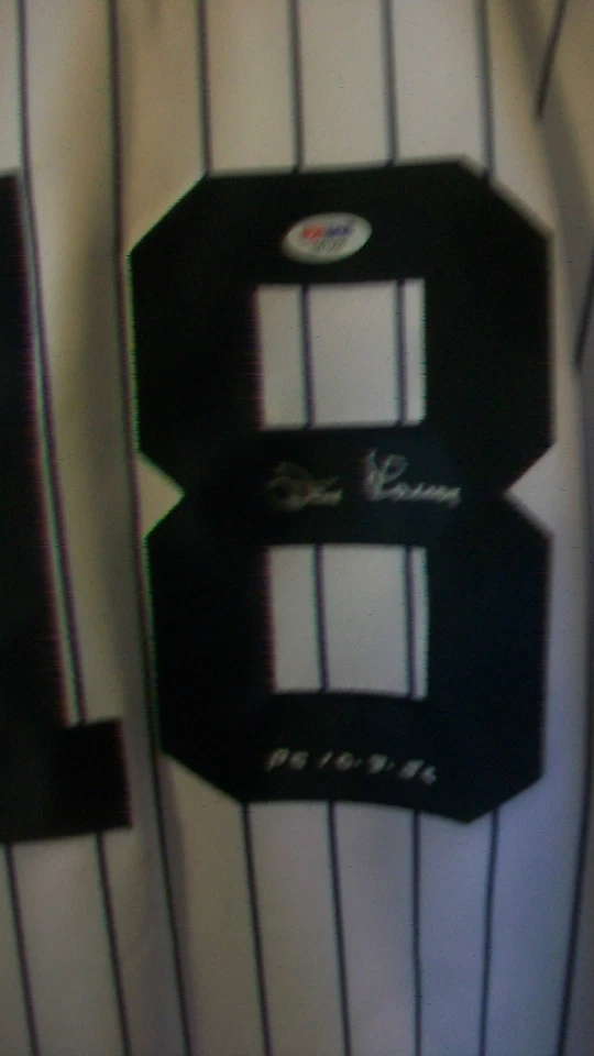 DON LARSEN AUTOGRAPHED NEW YORK YANKEES JERSEY, PERFECT GAME 10-3-56 - Image 2 of 4