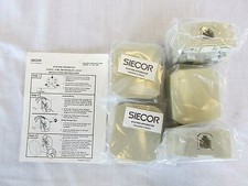 5 Siecor Surface Mount Modular Phone Jack RJ11 Telephone Outlet CAC 625A2