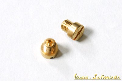 Vespa Dell`Orto carburetor nozzle M6 size 127 - Dellorto carburetor main nozzle nozzle 6 mm