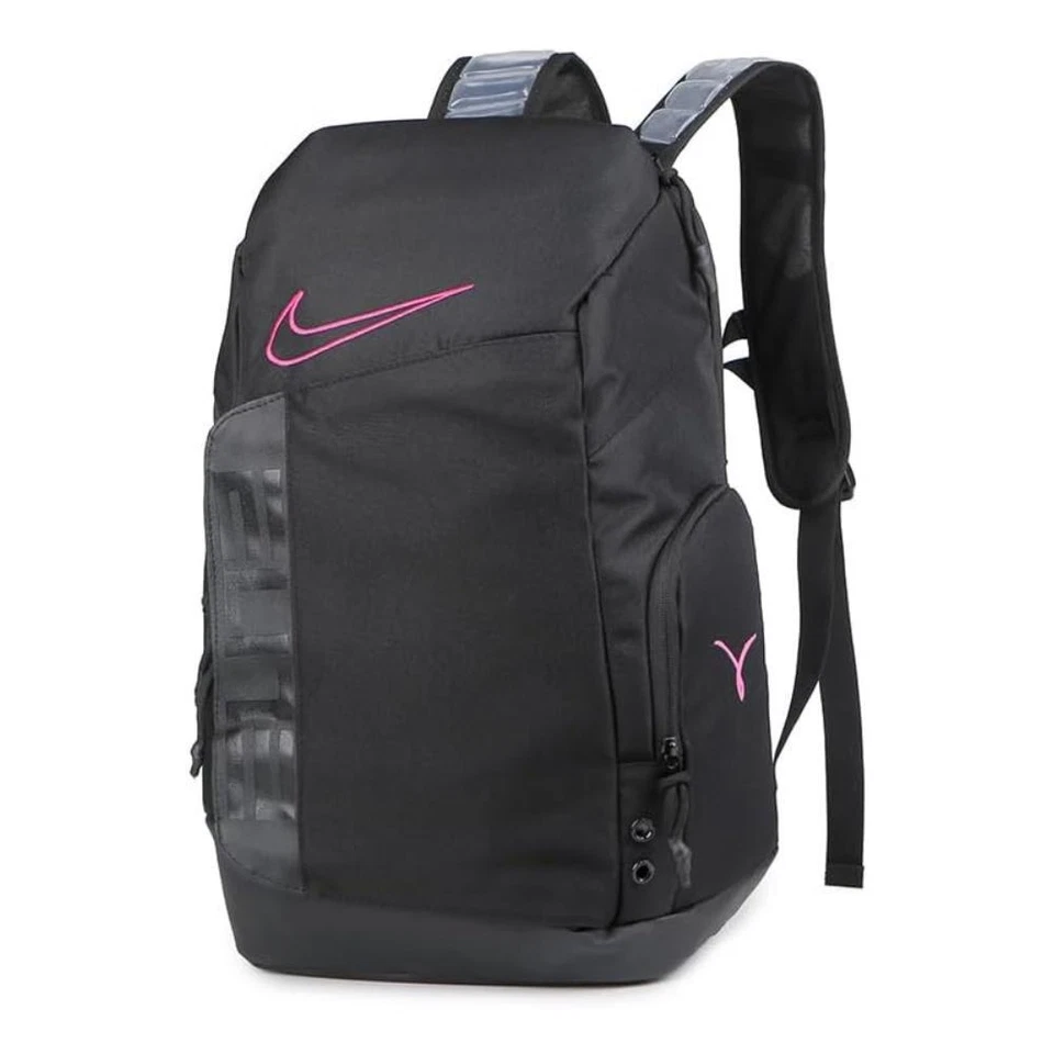 Nike Elite Pro Breast Cancer Awareness Basketball Backpack Black Pink BA6164-011 - Image 3 of 4
